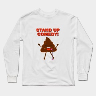 Poop is Funny Long Sleeve T-Shirt